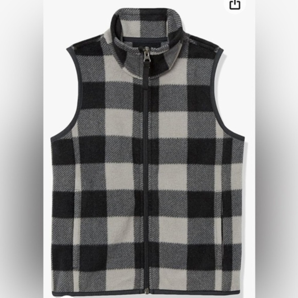 Amazon Essentials Boys Polar Fleece Vest Sz medium